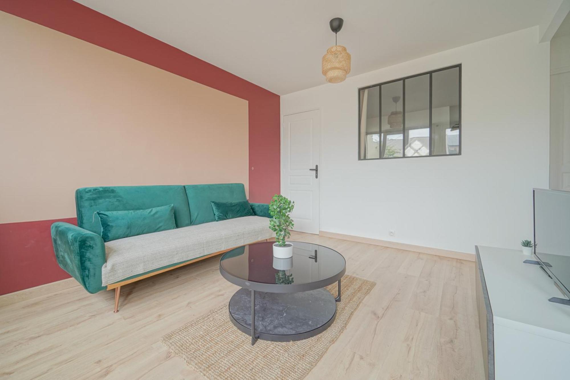 Апартаменты Complete 1Br With Balcony Only 5 Min. On Foot To Metro By Doorman Сент-Уан Экстерьер фото
